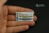 Quinta Studio QD35056 Horch 108 typ 40 3D-Printed & coloured Interior on decal paper ( ICM ) 1/35
